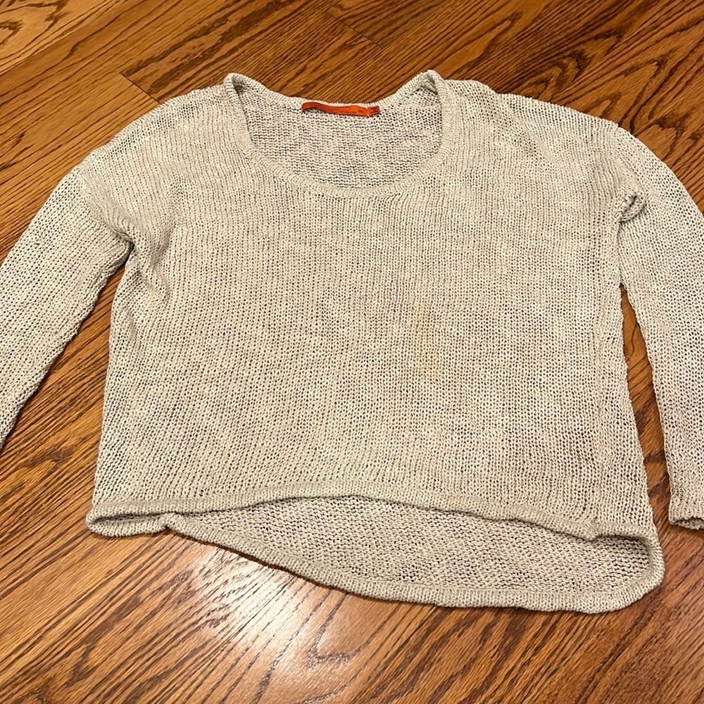 Feel the Piece Woman’s Tan Sweater One Size